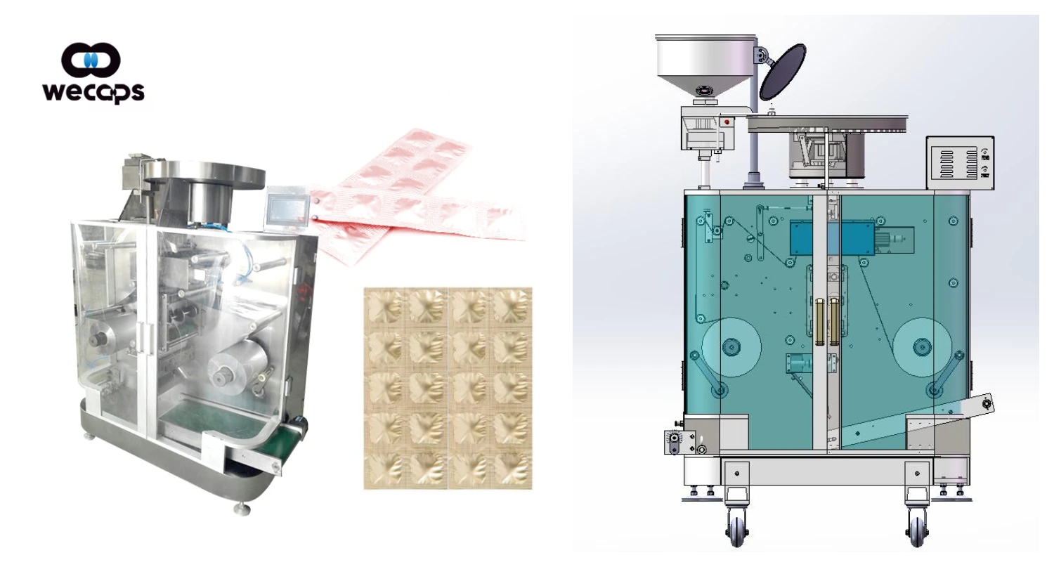 DLL-240 Auto Double Aluminum Strip Packing Machine (Soft Double AL)